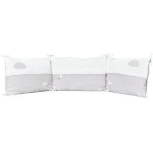 Sauthon Tour de lit gris LILY GREY Gris - Publicité Sauthon Tour de lit gris LILY GREY Gris - Publicité