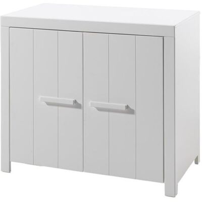 Buffet Vipack Erik - 2 Portes, Blanc, 100x57x87cm - Publicité Buffet Vipack Erik - 2 Portes, Blanc, 100x57x87cm - Publicité