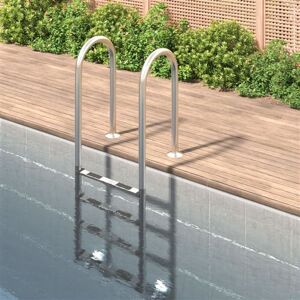 Échelle de piscine vidaXL - Acier inoxydable 304 54x38x184,5 cm - Échelle de piscine - Publicité Échelle de piscine vidaXL - Acier inoxydable 304 54x38x184,5 cm - Échelle de piscine - Publicité