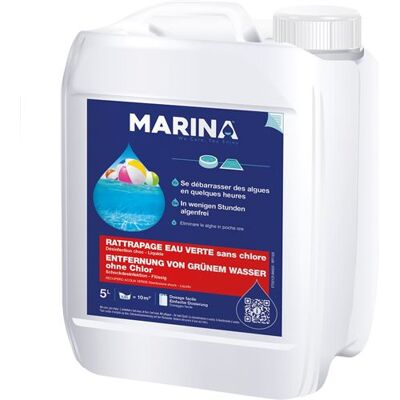 Marina - SOS Rattrapage eau verte Liquide 5 L - Publicité Marina - SOS Rattrapage eau verte Liquide 5 L - Publicité