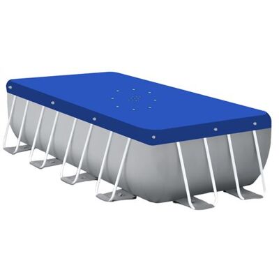 Non communiqué Bâche de protection réversible 4 saisons pour piscine hors sol - Rectangle 2,74 x 4,57 m - 150 gsm - Bleu et gris - Linxor Bleu - Publicité Non communiqué Bâche de protection réversible 4 saisons pour piscine hors sol - Rectangle 2,74 x 4,57 m - 150 gsm - Bleu et gris - Linxor Bleu - Publicité