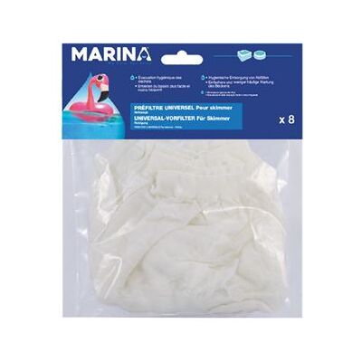 Non communiqué Lot de 8 préfiltres jetables pour panier de skimmer - Marina - Publicité Non communiqué Lot de 8 préfiltres jetables pour panier de skimmer - Marina - Publicité