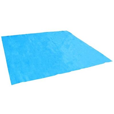 Linxor Tapis de sol et de protection bleu pour piscine 4 m x 4 m Bleu - Publicité Linxor Tapis de sol et de protection bleu pour piscine 4 m x 4 m Bleu - Publicité