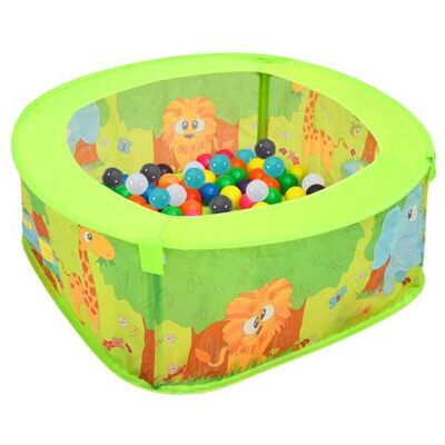 vidaXL Piscine de balles avec 300 balles - Jouet pour enfants, 75x75x32 cm - Publicité vidaXL Piscine de balles avec 300 balles - Jouet pour enfants, 75x75x32 cm - Publicité