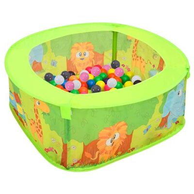 vidaXL Piscine à balles avec 300 balles - Jouet pour enfants 75x75x32 cm - Publicité vidaXL Piscine à balles avec 300 balles - Jouet pour enfants 75x75x32 cm - Publicité