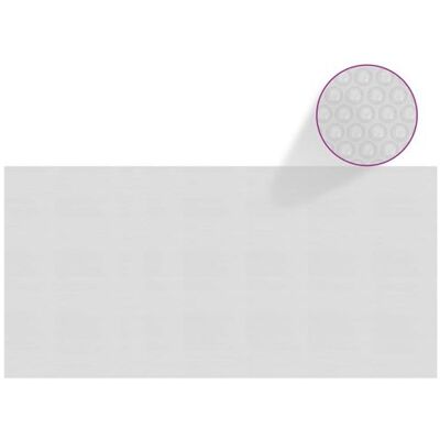 vidaXL Couverture solaire flottante en PE - Couverture de piscine - Publicité vidaXL Couverture solaire flottante en PE - Couverture de piscine - Publicité