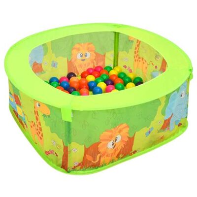 vidaXL Piscine à balles avec 300 balles - Jouet pour enfants 75x75x32cm - Publicité vidaXL Piscine à balles avec 300 balles - Jouet pour enfants 75x75x32cm - Publicité