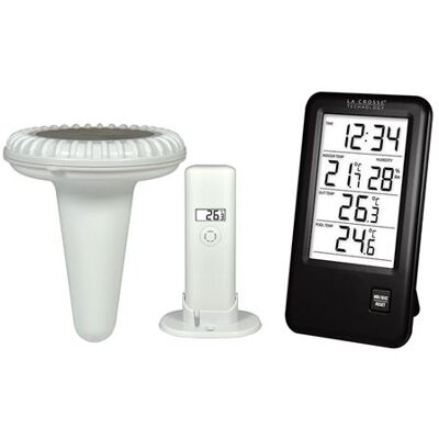 Non communiqué La Crosse Technology - WS9068 Station de températures avec sonde pour piscine 868 MHz (ecran FR) - Noir Noir - Publicité Non communiqué La Crosse Technology - WS9068 Station de températures avec sonde pour piscine 868 MHz (ecran FR) - Noir Noir - Publicité