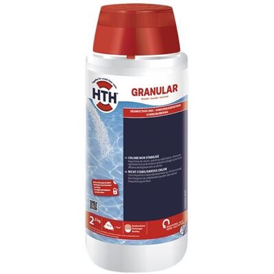 Non communiqué HTH Granular - Granulés Chlore non stabilisé 2,5 kg - Publicité Non communiqué HTH Granular - Granulés Chlore non stabilisé 2,5 kg - Publicité