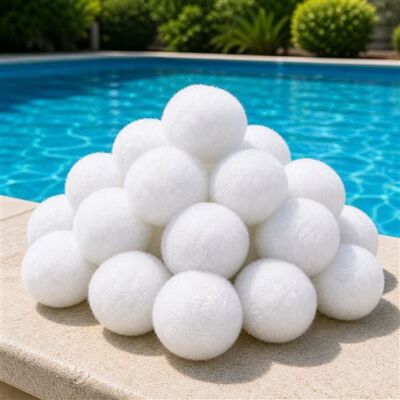 Non communiqué Balles Filtrantes Piscine 1000g Remplace jusqu’à 40kg de Sable Compatible Filtre à Sable Intex Bestway - Haute Filtration Phonillico® - Publicité Non communiqué Balles Filtrantes Piscine 1000g Remplace jusqu’à 40kg de Sable Compatible Filtre à Sable Intex Bestway - Haute Filtration Phonillico® - Publicité