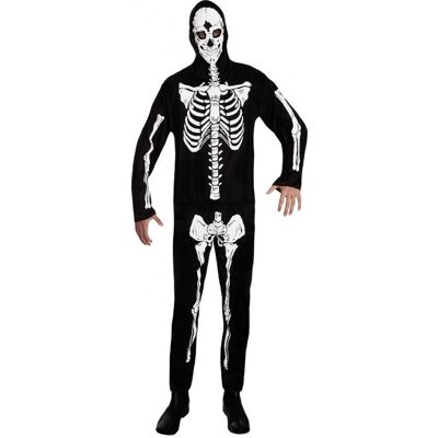 Boland Costume de Squelette - Homme Taille : M/L Multicolore - Publicité Boland Costume de Squelette - Homme Taille : M/L Multicolore - Publicité