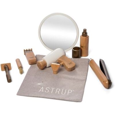 Non communiqué byAstrup set de coiffure en bois 9 pièces Bruin - Publicité Non communiqué byAstrup set de coiffure en bois 9 pièces Bruin - Publicité