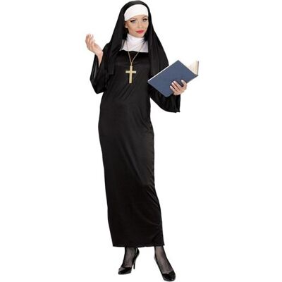 Non communiqué Déguisement - Bonne soeur - Nonne - Moniale - Sister Act - Femme - Taille L - Publicité Non communiqué Déguisement - Bonne soeur - Nonne - Moniale - Sister Act - Femme - Taille L - Publicité