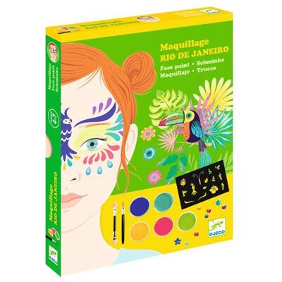 Non communiqué Coffret maquillage avec accessoires Rio de Janeiro Vert - Publicité Non communiqué Coffret maquillage avec accessoires Rio de Janeiro Vert - Publicité