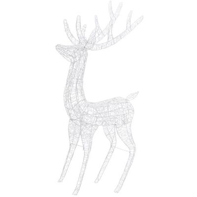 Non communiqué vidaXL Renne de Noël Acrylique XXL 250 LED colorées 180 cm - Publicité Non communiqué vidaXL Renne de Noël Acrylique XXL 250 LED colorées 180 cm - Publicité