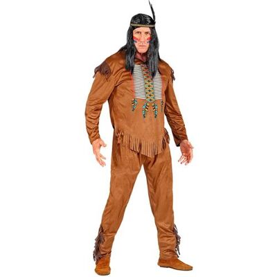 WIDMANN - Cheyenne Indian - Marron - XL - Costume - Publicité WIDMANN - Cheyenne Indian - Marron - XL - Costume - Publicité