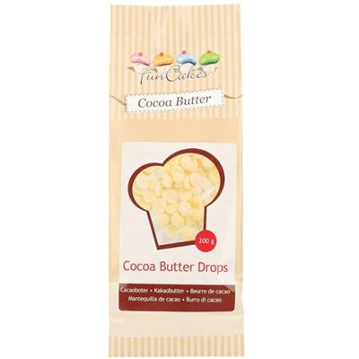 Beurre de cacao FunCakes - 200g - Beurre - Publicité Beurre de cacao FunCakes - 200g - Beurre - Publicité