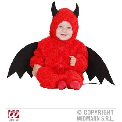 Costume Petit Diable Widmann - Bébé, 80-92cm, Matière Peluche - Publicité Costume Petit Diable Widmann - Bébé, 80-92cm, Matière Peluche - Publicité