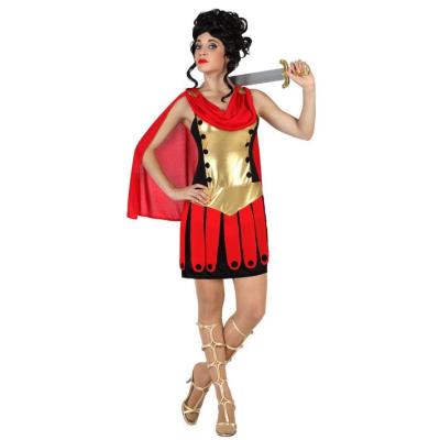 DISFRAZZES - Guerreira Romana - Or - Rouge - Costume - Publicité DISFRAZZES - Guerreira Romana - Or - Rouge - Costume - Publicité