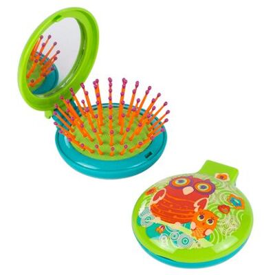 Non communiqué Brosse à cheveux miroir 2 en 1 - Lady Retro Enfants Owl - Pylones 11 - Publicité Non communiqué Brosse à cheveux miroir 2 en 1 - Lady Retro Enfants Owl - Pylones 11 - Publicité