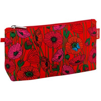 Non communiqué Trousse à maquillage - Zip glam Coquelicots - Pylones - Publicité Non communiqué Trousse à maquillage - Zip glam Coquelicots - Pylones - Publicité