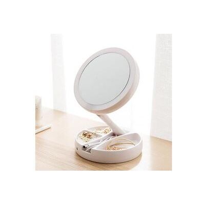 Non communiqué Spaire miroir maquillage 10x double face led miroir grossissant pliable pour cosmétique et soin de peau (avec câble de données usb) - Publicité Non communiqué Spaire miroir maquillage 10x double face led miroir grossissant pliable pour cosmétique et soin de peau (avec câble de données usb) - Publicité