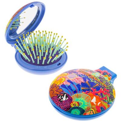 Non communiqué Brosse à cheveux avec miroir - Lady Retro Récif - Pylones 2 - Publicité Non communiqué Brosse à cheveux avec miroir - Lady Retro Récif - Pylones 2 - Publicité