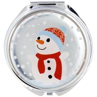 Non communiqué Miroir de poche - Lady Look Snowman - Pylones - Publicité Non communiqué Miroir de poche - Lady Look Snowman - Pylones - Publicité