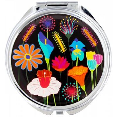 Non communiqué Miroir de poche - Lady Look Jardin fleuri - Pylones - Publicité Non communiqué Miroir de poche - Lady Look Jardin fleuri - Pylones - Publicité