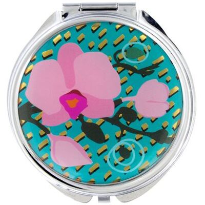 Non communiqué Miroir de poche - Lady Look Orchid Blue - Pylones - Publicité Non communiqué Miroir de poche - Lady Look Orchid Blue - Pylones - Publicité