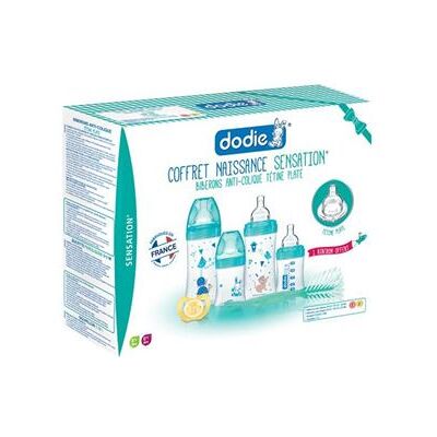 Dodie Sensation+ - Jeu de biberons Bleu - Publicité Dodie Sensation+ - Jeu de biberons Bleu - Publicité