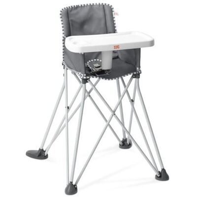 Bright Starts Pop'N Dine - Chaise haute, Gris, Compacte, 0-36 mois - Publicité Bright Starts Pop'N Dine - Chaise haute, Gris, Compacte, 0-36 mois - Publicité