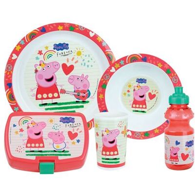 Non communiqué CIJEP Peppa Pig ensemble vaisselle 4 articles multicolore - Publicité Non communiqué CIJEP Peppa Pig ensemble vaisselle 4 articles multicolore - Publicité