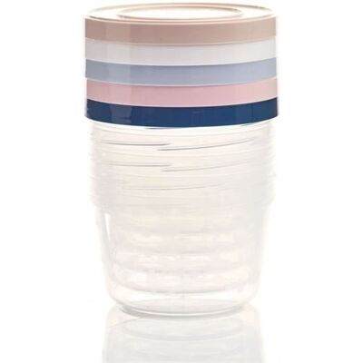 Baby Food Storage Containers - Lot de 5 250ml - Publicité Baby Food Storage Containers - Lot de 5 250ml - Publicité