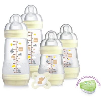 Coffret naissance Mam Mon 1er Mam Naturel - Publicité Coffret naissance Mam Mon 1er Mam Naturel - Publicité