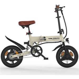 Non communiqué Mini-vélo électrique pliable ESKUTE F200, 14 po, Max 25 km/h, beige - Publicité Non communiqué Mini-vélo électrique pliable ESKUTE F200, 14 po, Max 25 km/h, beige - Publicité