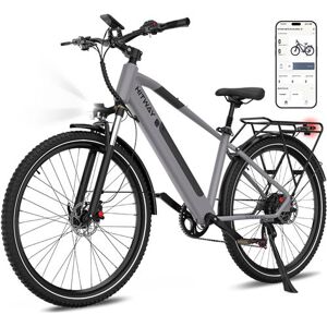 Non communiqué HITWAY Vélo Électrique 29" VAE-Batterie 36V12.8Ah-Moteur 250W - 7 Vitesses - VTT Vélo de Montagne - E-BIKE Gris - Publicité Non communiqué HITWAY Vélo Électrique 29" VAE-Batterie 36V12.8Ah-Moteur 250W - 7 Vitesses - VTT Vélo de Montagne - E-BIKE Gris - Publicité