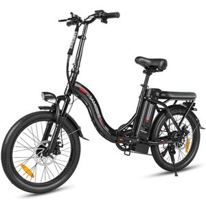 Non communiqué Vélo électrique de ville pliable SAMEBIKE CY20, 25 km/h, noir - Publicité Non communiqué Vélo électrique de ville pliable SAMEBIKE CY20, 25 km/h, noir - Publicité