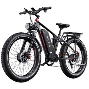 Non communiqué Vélo électrique tout-terrain DUOTTS S26, 2 moteurs 750 W, batterie Samsung 20 Ah, suspension intégrale, freins hydrauliques - Publicité Non communiqué Vélo électrique tout-terrain DUOTTS S26, 2 moteurs 750 W, batterie Samsung 20 Ah, suspension intégrale, freins hydrauliques - Publicité