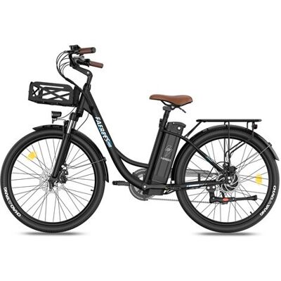 Non communiqué Vélo de ville électrique Fafrees F26 Lasting, batterie amovible 36 V 20,3 Ah, 25 km/h, noir - Publicité Non communiqué Vélo de ville électrique Fafrees F26 Lasting, batterie amovible 36 V 20,3 Ah, 25 km/h, noir - Publicité