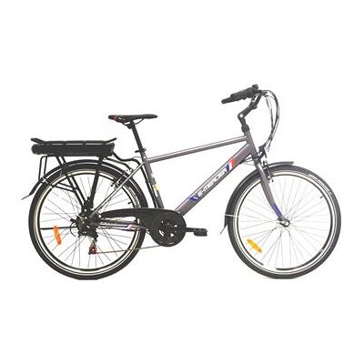 Non communiqué Vélo de ville à Assistance Electrique 26 pouces MERCIER 6 vitesses gris homme - Publicité Non communiqué Vélo de ville à Assistance Electrique 26 pouces MERCIER 6 vitesses gris homme - Publicité