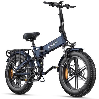 Non communiqué ENGWE Engine Pro 2.0 Vélo électrique pliant 250W Bleu – Batterie 48V 16Ah, pneus 20x4.0, jusqu’à 110 km d’autonomie, freins hydrauliques - Publicité Non communiqué ENGWE Engine Pro 2.0 Vélo électrique pliant 250W Bleu – Batterie 48V 16Ah, pneus 20x4.0, jusqu’à 110 km d’autonomie, freins hydrauliques - Publicité
