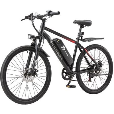 Non communiqué SINOHON EM200D Vélo Électrique Adulte Noir 500W, 25 km/h, autonomie 30–60 km, VTT électrique 26" , batterie 36V 10,4Ah, Shimano 7 - Publicité Non communiqué SINOHON EM200D Vélo Électrique Adulte Noir 500W, 25 km/h, autonomie 30–60 km, VTT électrique 26" , batterie 36V 10,4Ah, Shimano 7 - Publicité