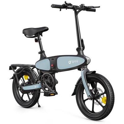 Non communiqué Vélo électrique pliable DYU C2 48 V 48 V 7,5 Ah 250 W Pneus 16 x 2,5 pouces 25 km/h Autonomie 40 km 2026 - Publicité Non communiqué Vélo électrique pliable DYU C2 48 V 48 V 7,5 Ah 250 W Pneus 16 x 2,5 pouces 25 km/h Autonomie 40 km 2026 - Publicité