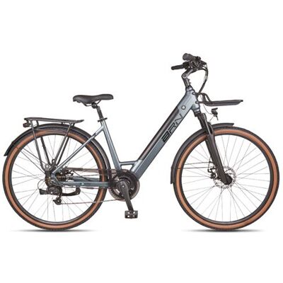 Non communiqué Vélo électrique de ville BRN E-CITY LC Gris 28'' 250W batterie intégrée 36V 12.8Ah - Publicité Non communiqué Vélo électrique de ville BRN E-CITY LC Gris 28'' 250W batterie intégrée 36V 12.8Ah - Publicité