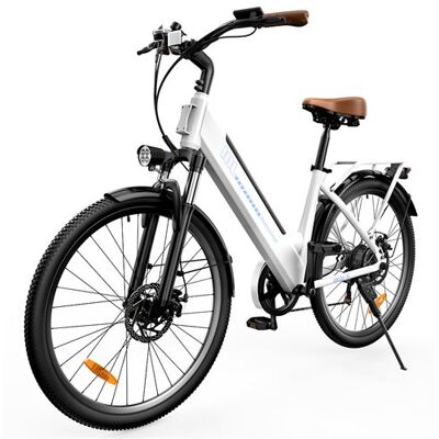 Non communiqué Vélo Électrique iScooter Ucitys, 36V 13Ah, 26” Ville, Contrôle App, Blanc - Publicité Non communiqué Vélo Électrique iScooter Ucitys, 36V 13Ah, 26” Ville, Contrôle App, Blanc - Publicité