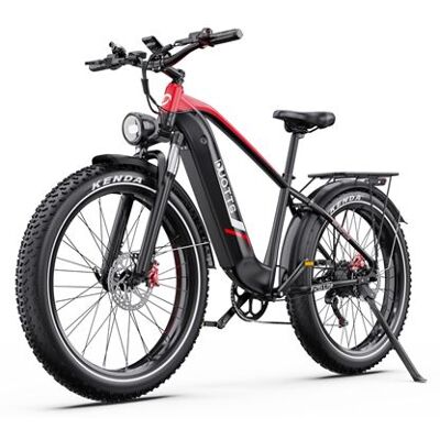 Non communiqué Vélo électrique Duotts F26 Lite, moteur 750 W, vitesse maximale 50 km/h, batterie 18 Ah, autonomie 45-90 km, Noir et rouge - Publicité Non communiqué Vélo électrique Duotts F26 Lite, moteur 750 W, vitesse maximale 50 km/h, batterie 18 Ah, autonomie 45-90 km, Noir et rouge - Publicité