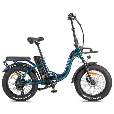Non communiqué Vélo électrique pliant de ville Fafrees F20 Max, cadre bas, batterie Samsung 48 V 30 Ah, vert aurore - Publicité Non communiqué Vélo électrique pliant de ville Fafrees F20 Max, cadre bas, batterie Samsung 48 V 30 Ah, vert aurore - Publicité