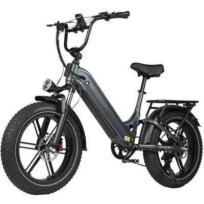 Non communiqué Vélo Électrique Pliable 250W, Vélo de Ville 20" Fat Tire 20×4.0, Batterie 648Wh, 7 Vitesses - Publicité Non communiqué Vélo Électrique Pliable 250W, Vélo de Ville 20" Fat Tire 20×4.0, Batterie 648Wh, 7 Vitesses - Publicité