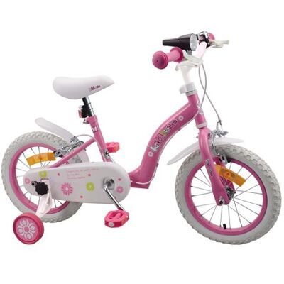 Non communiqué Vélo 14 pouces KIDBIKE rose - Publicité Non communiqué Vélo 14 pouces KIDBIKE rose - Publicité